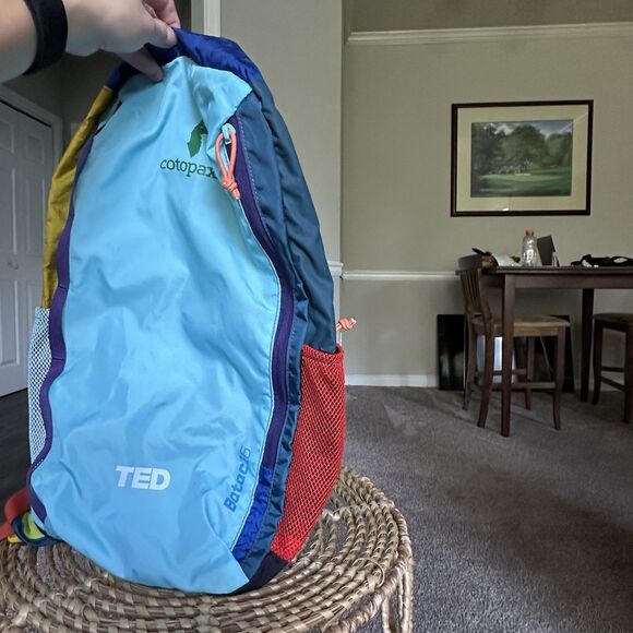 Cotopaxi Batac 16L Backpack Del Día – TED Logo – One of a Kind NWOT Foldable Bag - Picture 10 of 10